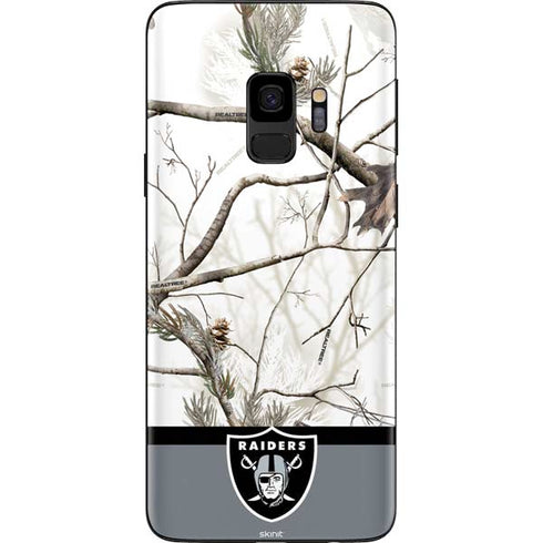 NFL Realtree Camo Las Vegas Raiders Galaxy S9 Skin